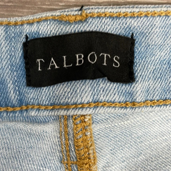 NWOT Talbots Curvy Slim Ankle Jean Seastone Wash Denim 14 - Picture 12 of 15